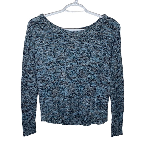 American Eagle Fireside marled speckled sweater with gold thread size XS - Picture 1 of 9